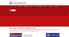 Desktop Screenshot of intelexpresscargo.com